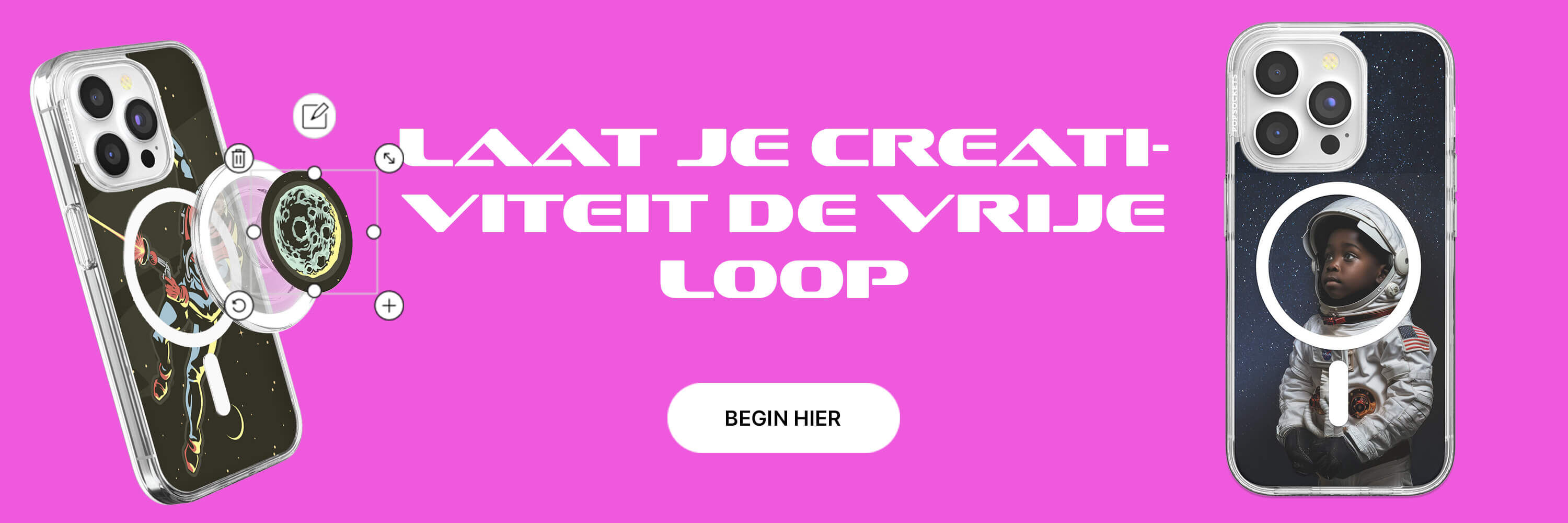 Laat je creativiteit de vrije loop