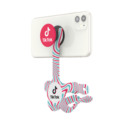 Secondary image for hover PopMount 2 Flex TikTok Pink and Teal Swirl