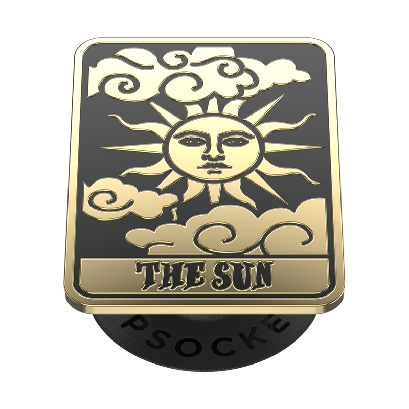 Enamel Tarot Card Sun image number 1