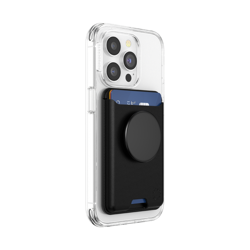 Black — Softgoods MagSafe PopWallet+ image number 9