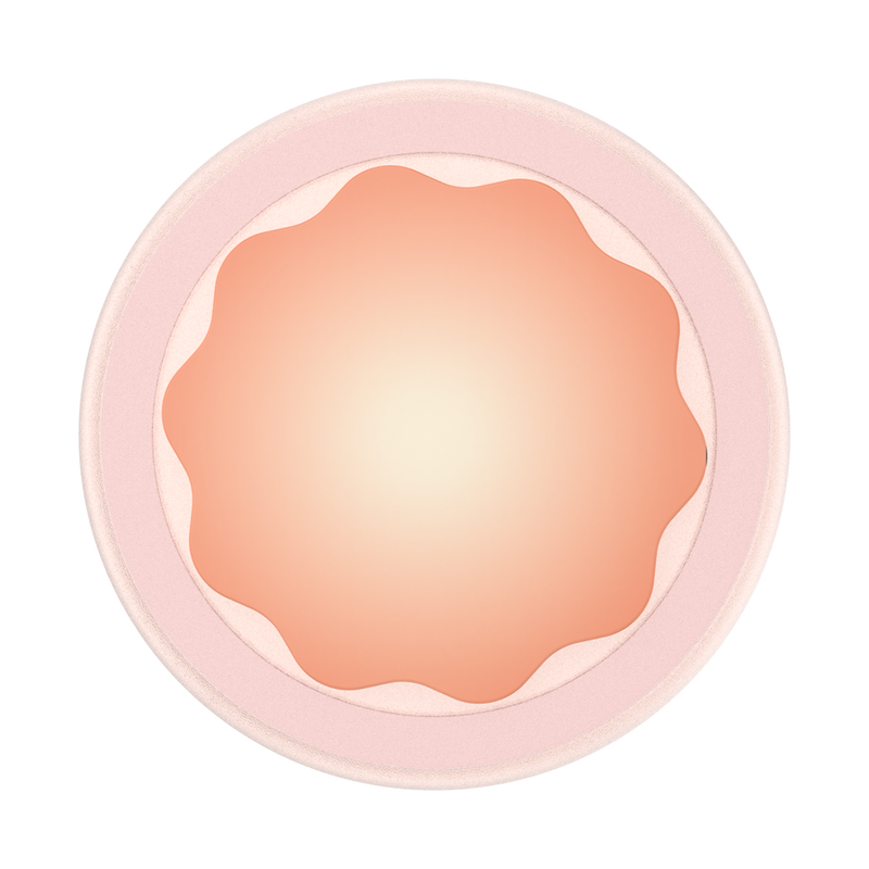 Molded Flower Apricot — MagSafe PopGrip image number 2