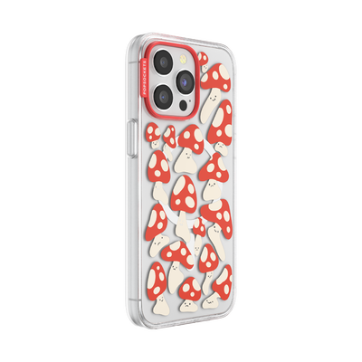 Secondary image for hover Red Shrooms — iPhone 15 Pro Max MagSafe Case