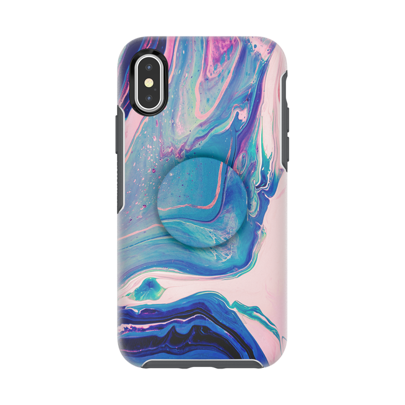 Otter + Pop Symmetry Series Case Pamplemousse — iPhone X/XS image number 0