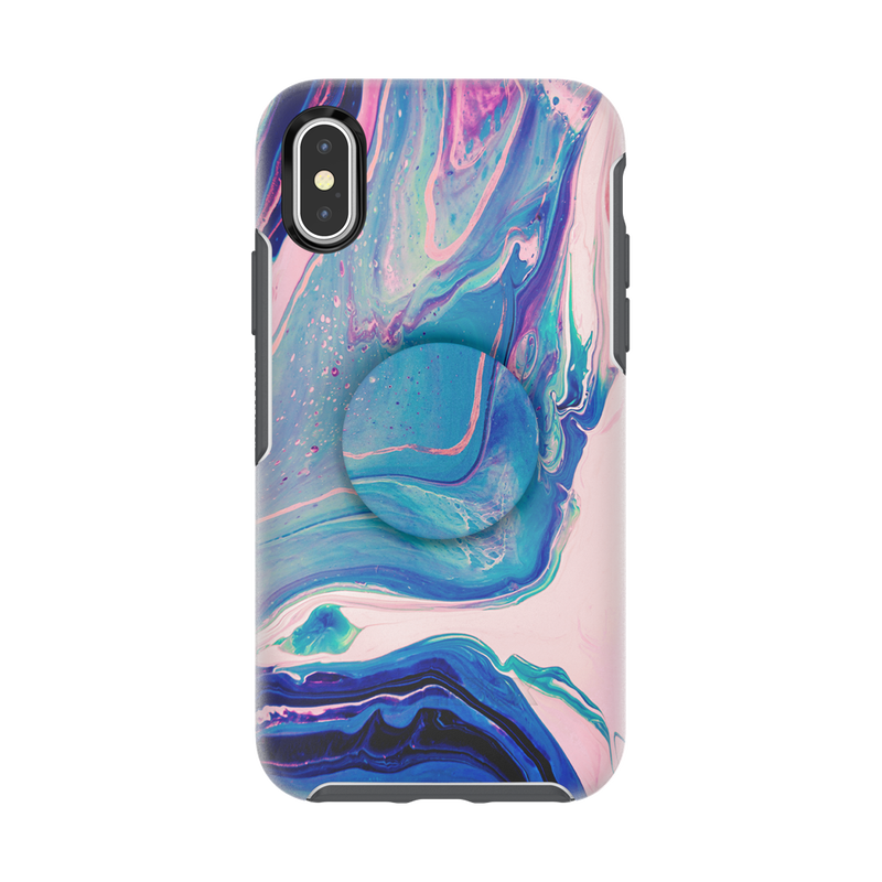 Otter + Pop Symmetry Series Case Pamplemousse — iPhone X/XS image number 1