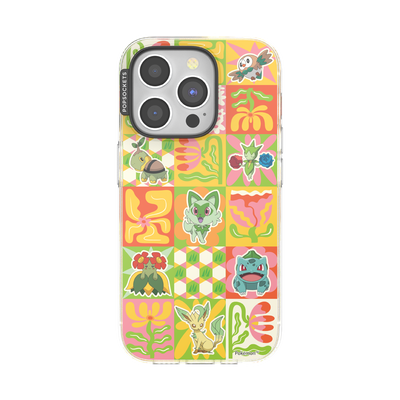 Grass Type Mod Quilt — iPhone 15 Pro MagSafe Case