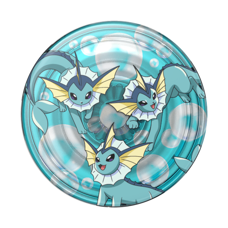 Vaporeon Bubbles — Adhesive PopGrip image number 1