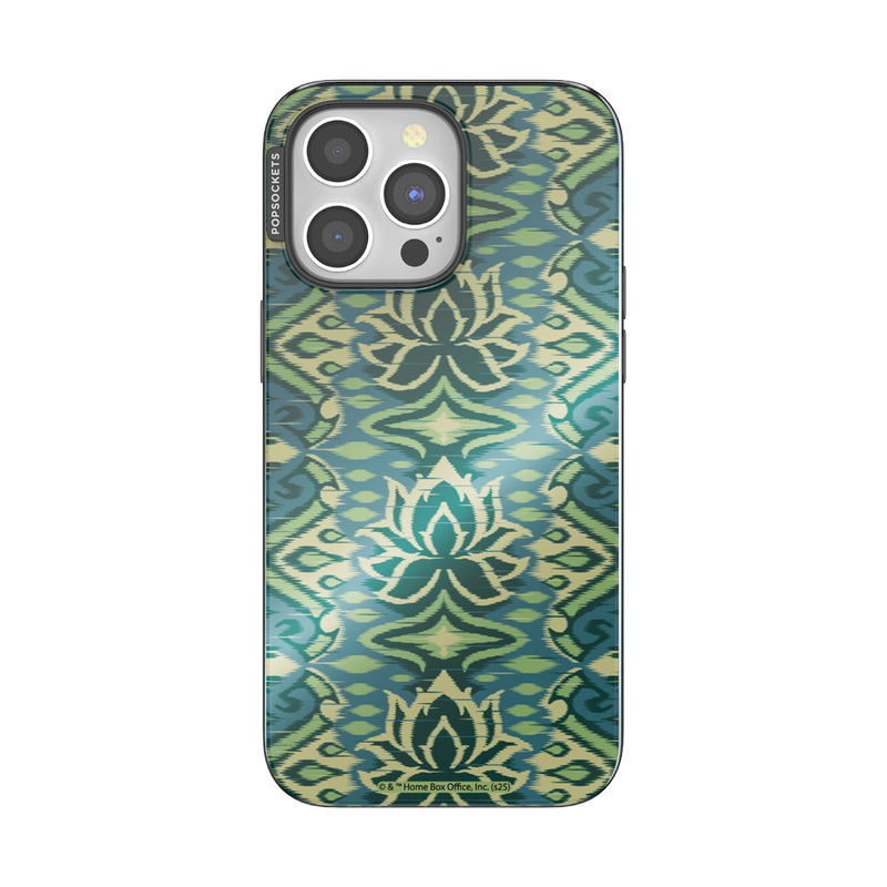 Mirror White Lotus Textile — iPhone 15 Pro Max MagSafe Case image number 0