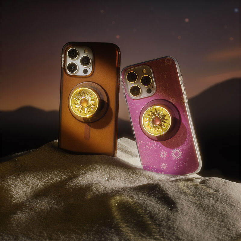 Enamel Sun Jewel Amber — MagSafe PopGrip image number 2