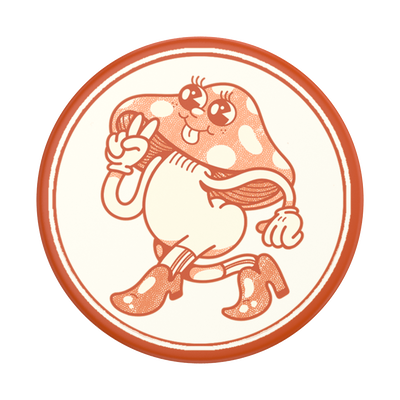 Secondary image for hover Mushie Groove — Adhesive PopGrip