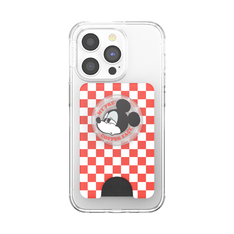 Mickey's Coffee Face — MagSafe PopWallet+ image number 3