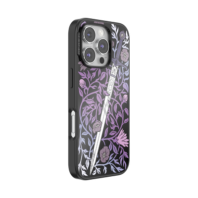 Secondary image for hover Mirror Thorny Blade Lavender — iPhone 16 Pro MagSafe Case
