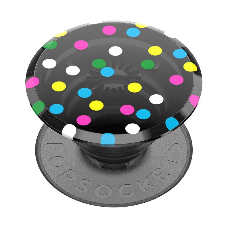 Translucent Black Disco Dots image number 1