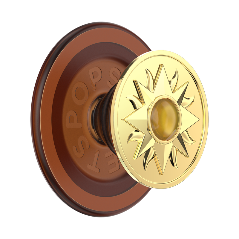 Enamel Sun Jewel Amber — MagSafe PopGrip image number 0