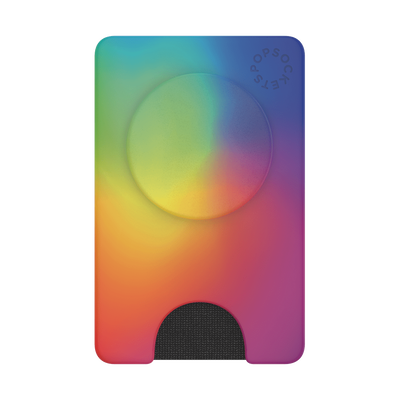 Watercolor Rainbow PopWallet+