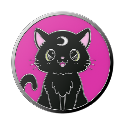Secondary image for hover Enamel Black Cat Magic — Adhesive PopGrip