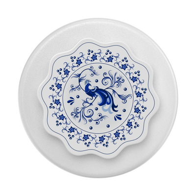 Secondary image for hover Peacock Saucer — MagSafe PopGrip