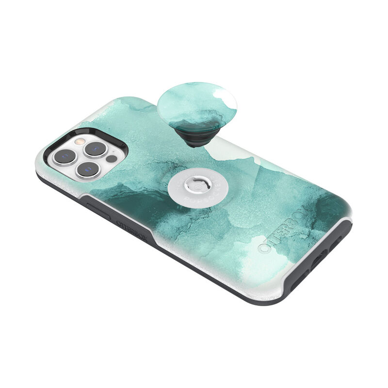 Otter + Pop Symmetry Series Case Tourmaline Smoke — iPhone 12 Pro Max image number 3