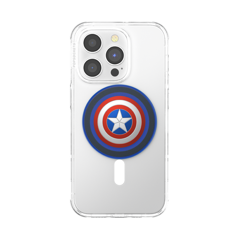 Enamel Captain America PopGrip for MagSafe image number 2