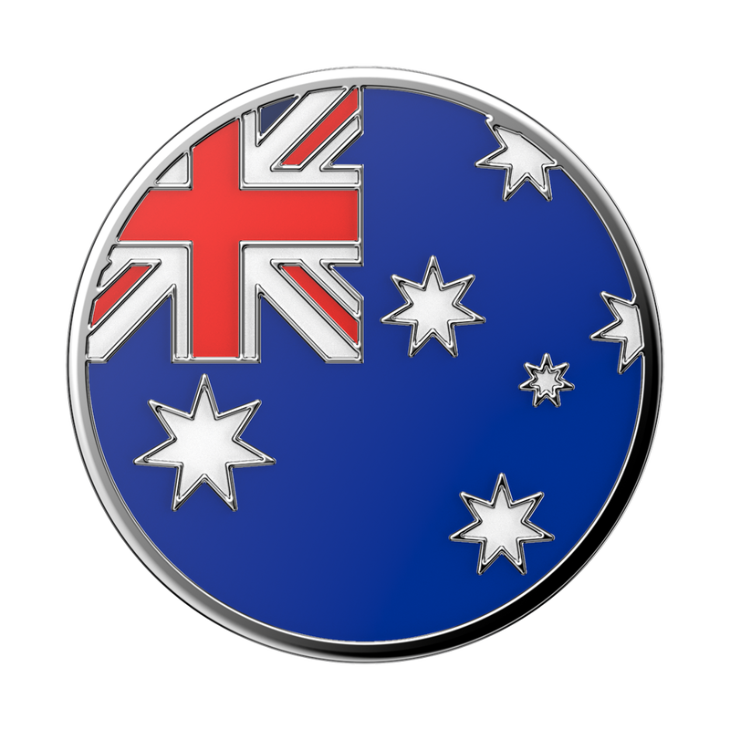 Enamel Australian Flag — PopTop image number 1