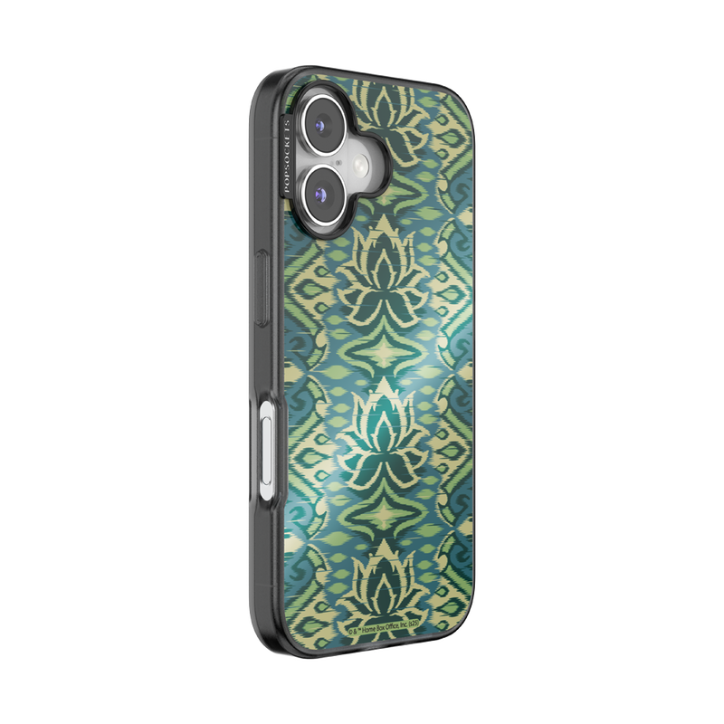 Mirror White Lotus Textile — iPhone 16 MagSafe Case image number 1