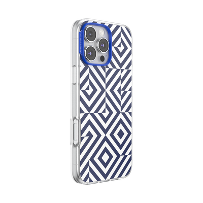 Secondary image for hover Tiled Navy — iPhone 16 Pro Max MagSafe Case