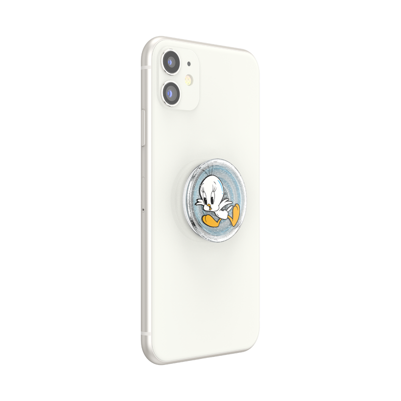 Glitter Translucent Fly Tweety! — Adhesive PopGrip image number 5