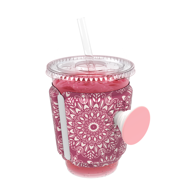 PopThirst Cup Sleeve Boysenberry Mandala image number 6