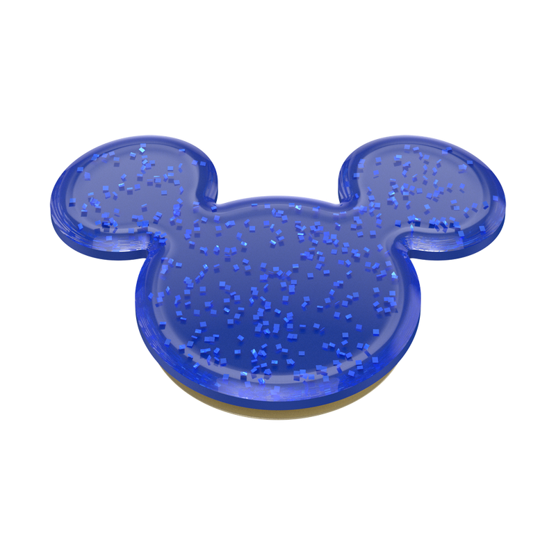 Earridescent Navy Glitter Mickey Mouse — Adhesive PopGrip image number 2