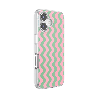 Secondary image for hover Wavy Flamingo — iPhone 16 MagSafe Case