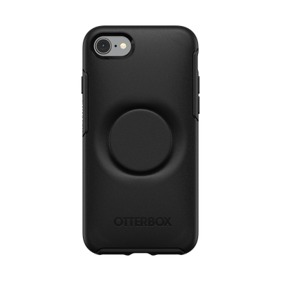 Otter + Pop Black Symmetry Series Case — iPhone SE/7/8