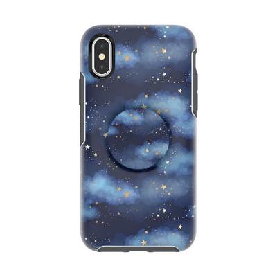 Otter + Pop Symmetry Series Case Stormy Skies — iPhone X/XS