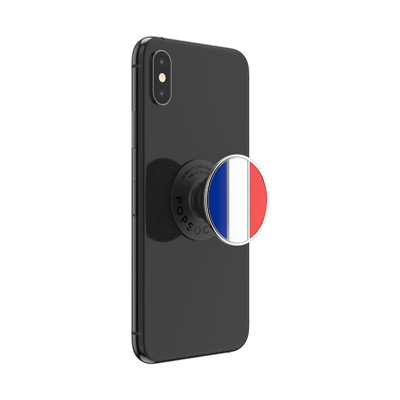 Enamel French Flag — Adhesive PopGrip image number 4