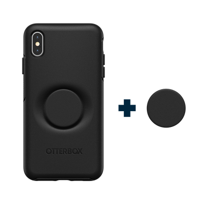 Secondary image for hover Otter + Pop Black Symmetry Series Case — iPhone XS Max
