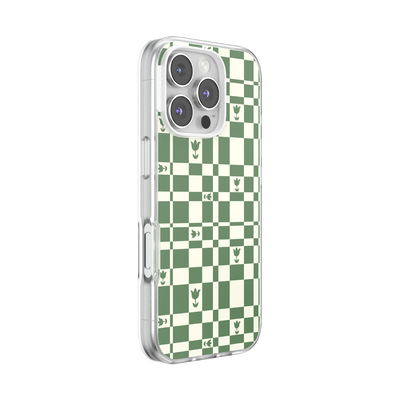 Secondary image for hover Garden Check Green — iPhone 16 Pro MagSafe Case