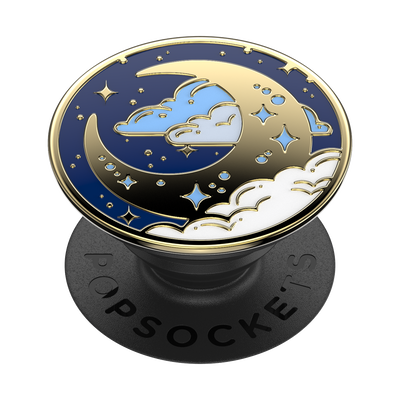 Enamel Fly Me To The Moon — Adhesive PopGrip