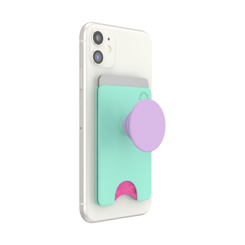 PopWallet+ Color Block Ultra Mint image number 5