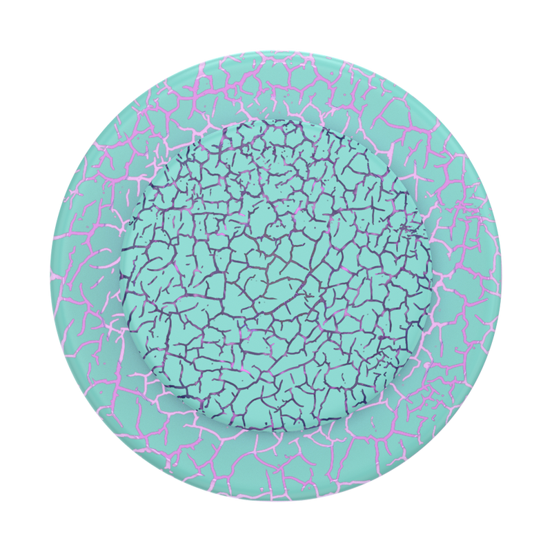 Crackle Reef Printed Sugar Plum — MagSafe PopGrip image number 1