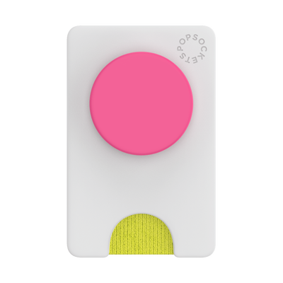 PopWallet+ Color Block White Neon