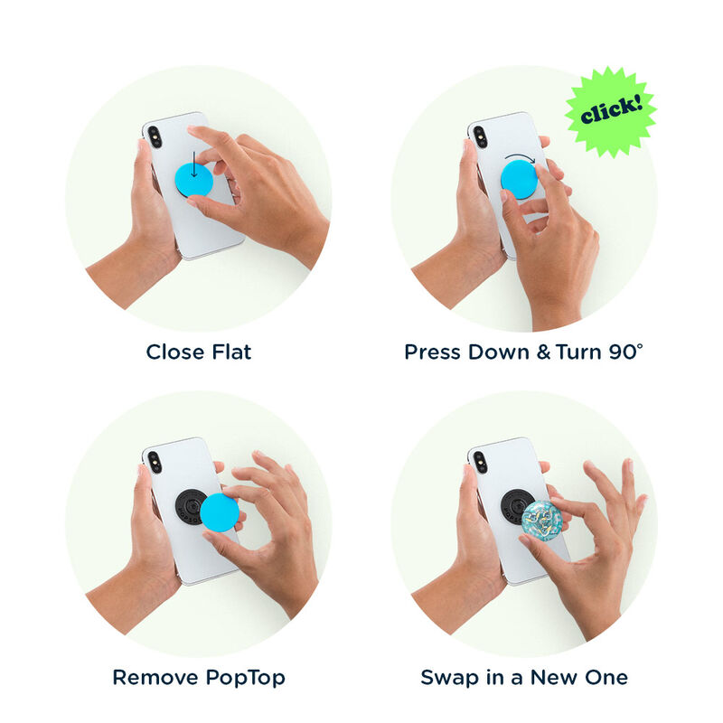 Vaporeon Bubbles — Adhesive PopGrip image number 10