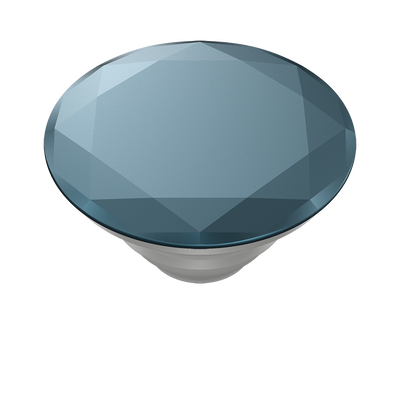Batik Blue Metallic Diamond