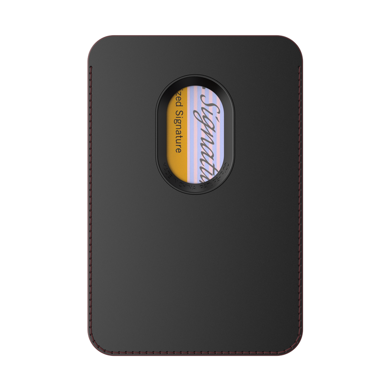 Aluminum Oxblood — Softgoods PopWallet+ for MagSafe image number 6