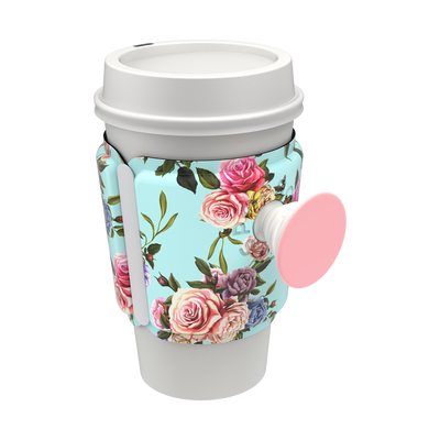 PopThirst Cup Sleeve Retro Wild Rose