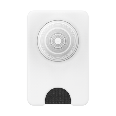 Clear White — PopWallet+ for MagSafe