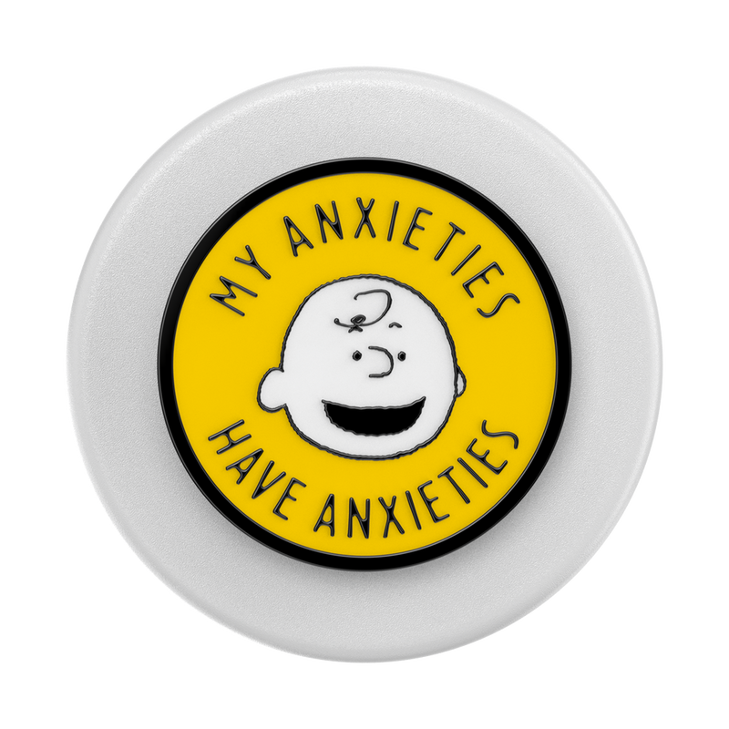 Enamel My Anxieties Have Anxieties — MagSafe PopGrip image number 1