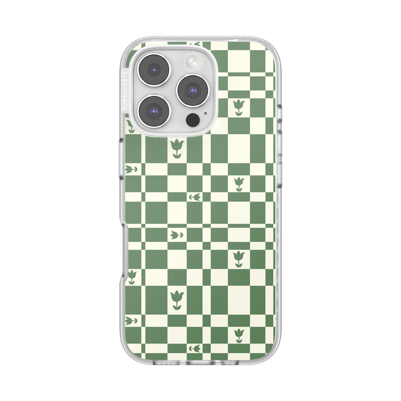 Garden Check Green — iPhone 16 Pro MagSafe Case image number 0