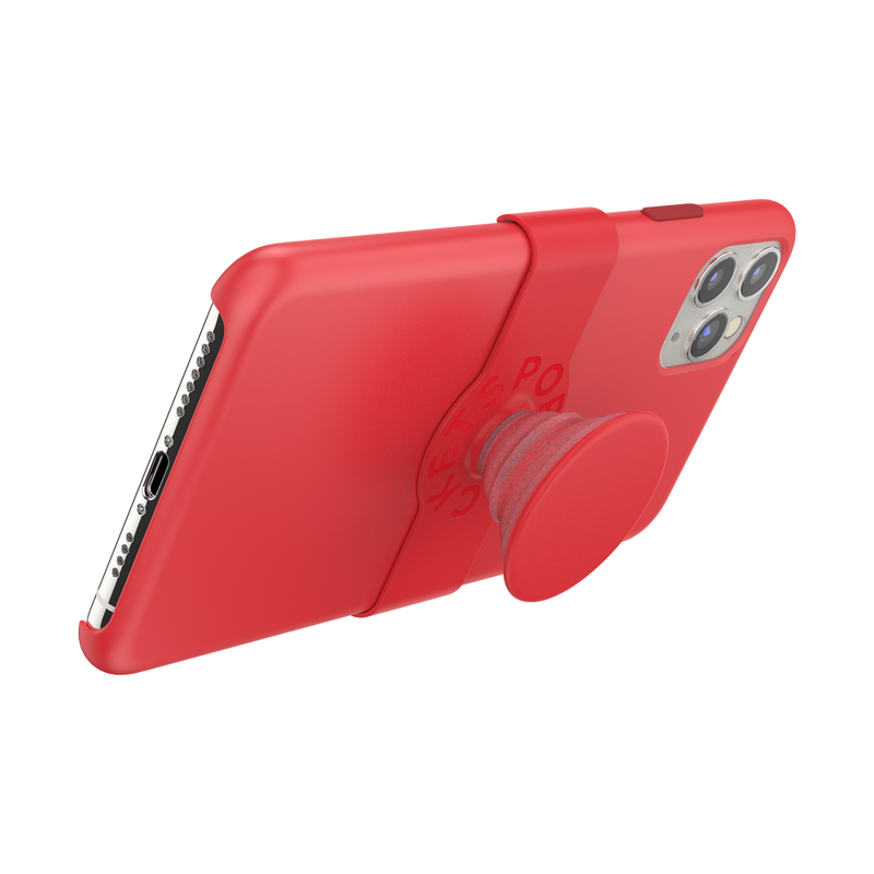 PopGrip Slide Apple Red — iPhone 11 Pro Max image number 2