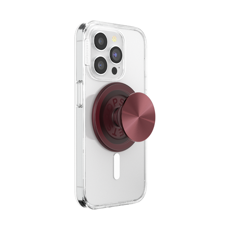 Aluminum Radial Oxblood — MagSafe PopGrip image number 8