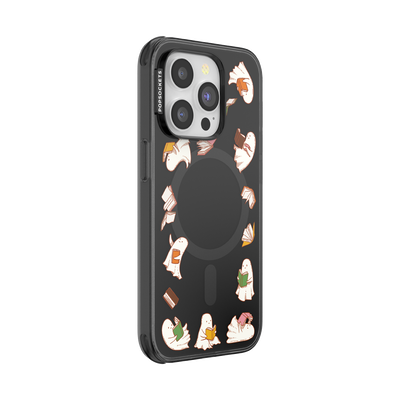 Secondary image for hover Spooky Book Club Smoke — iPhone 14 Pro MagSafe Case
