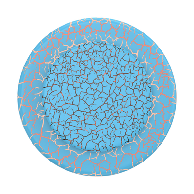 Secondary image for hover Crackle Denali Printed Orange Zest — MagSafe PopGrip