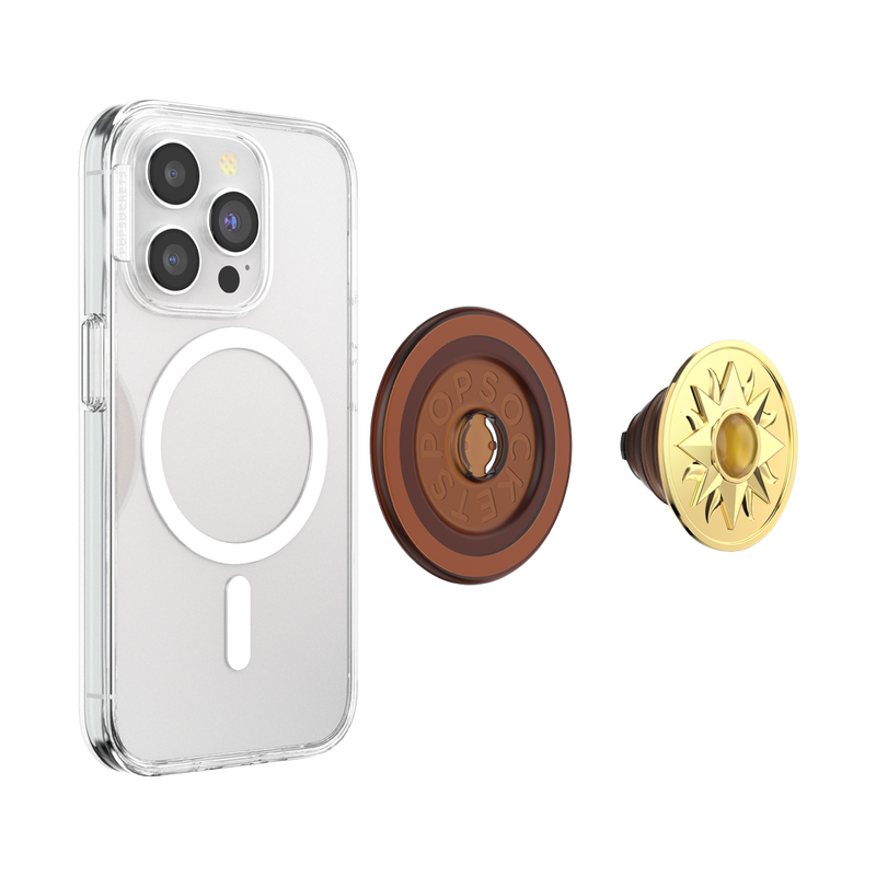 Enamel Sun Jewel Amber — MagSafe PopGrip image number 5
